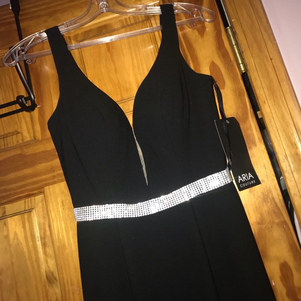 Aria Couture Black Prom/Formal Dress